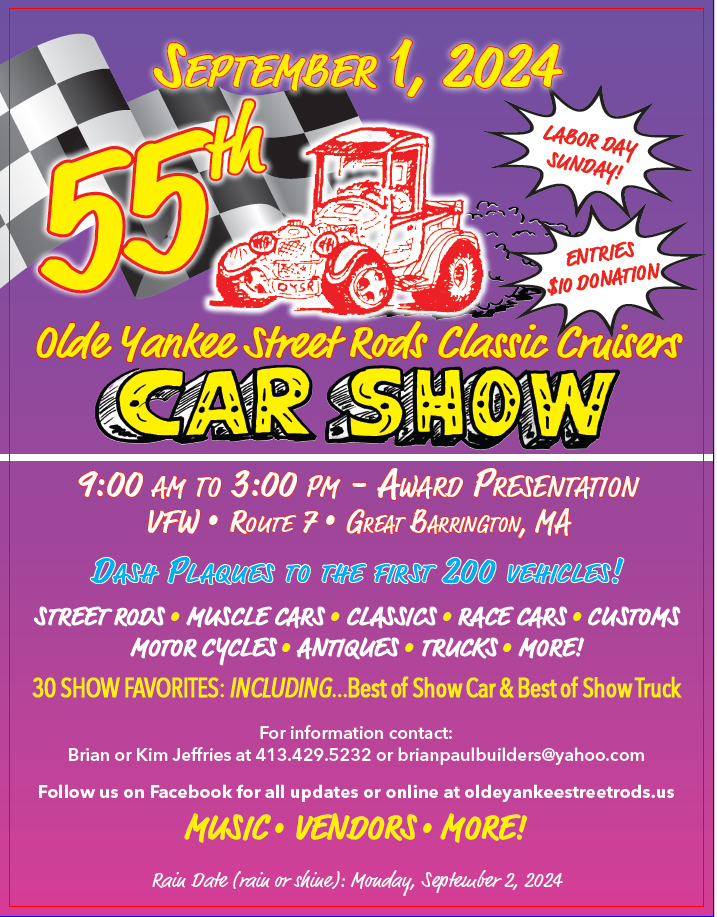 55th olde yankee street rods classic cruisers car show