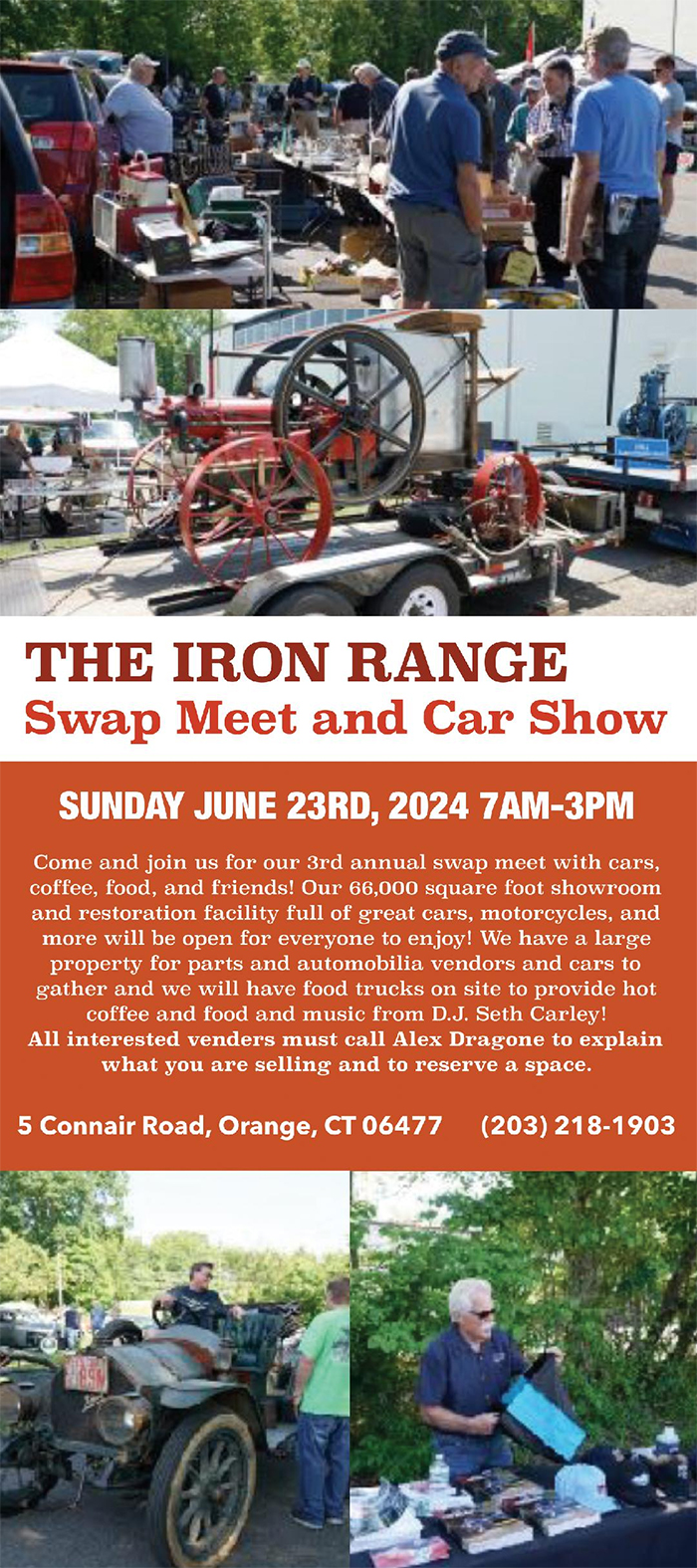 iron range swap meet and car show