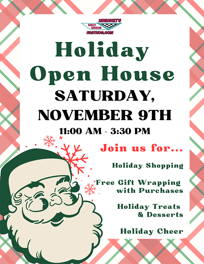 moroneys holiday open house