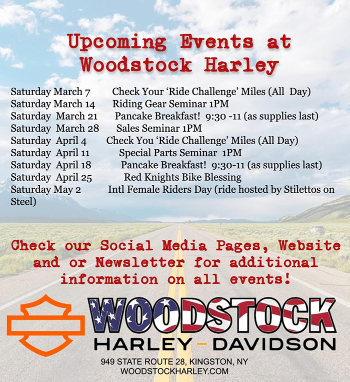 woodstock hd events