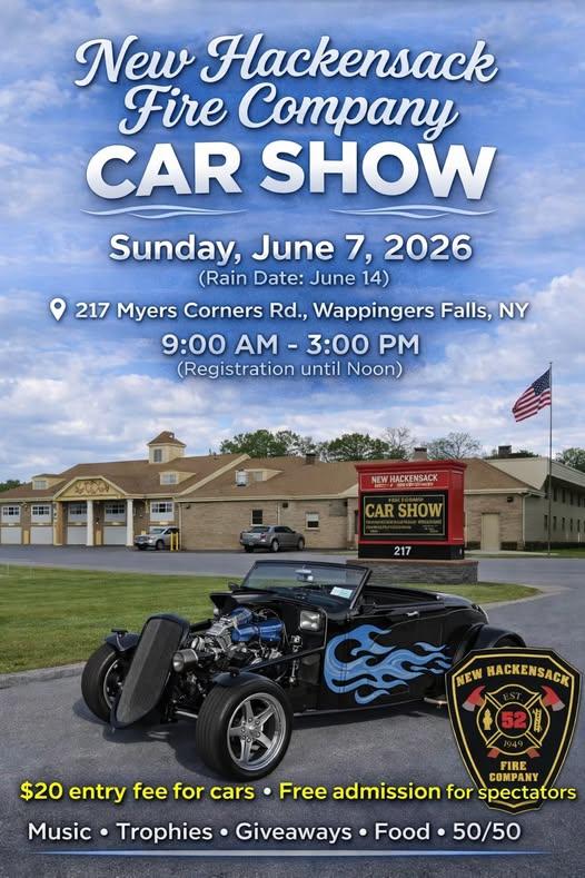 new hackensack fire company car show