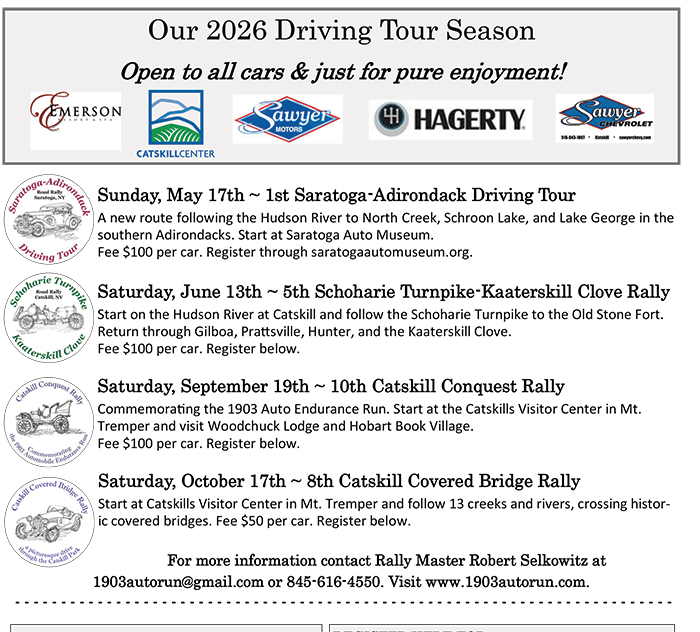 driving tour season