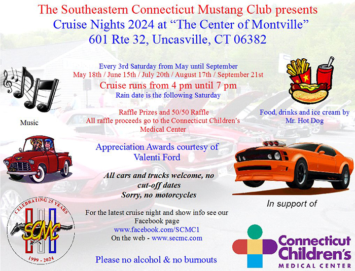 cruise nights at the center of montville
