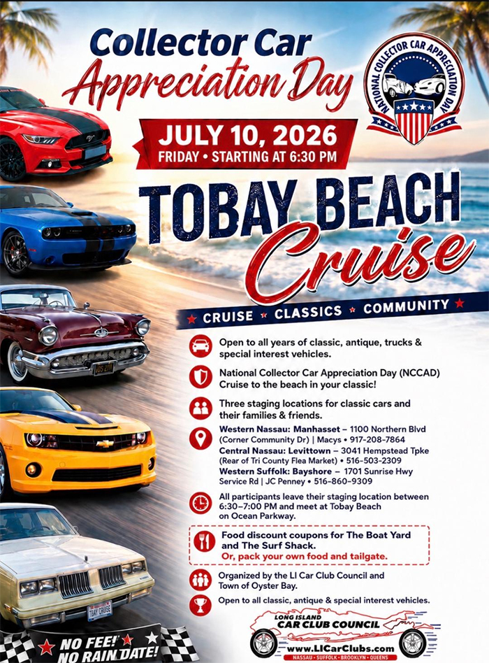 tobay beach cruise