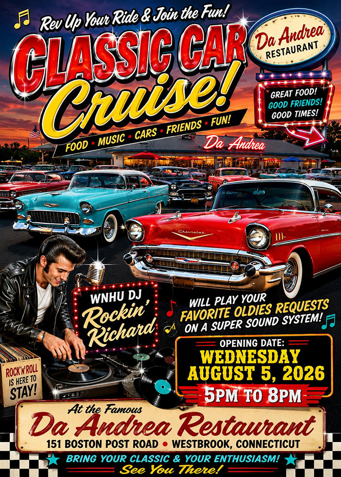 classic car cruise night westbrook