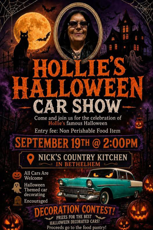 hollies halloween car show