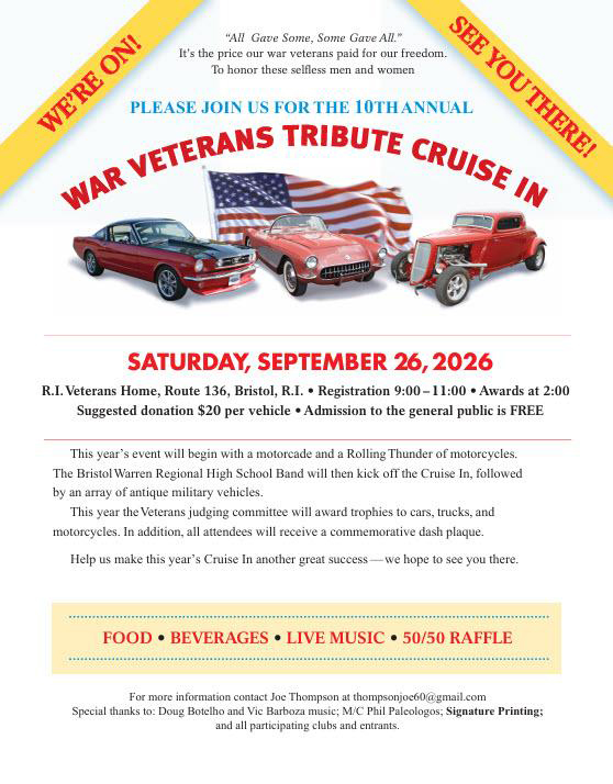 war veterans tribute cruise in