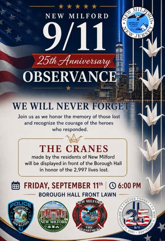 new milford 9/11